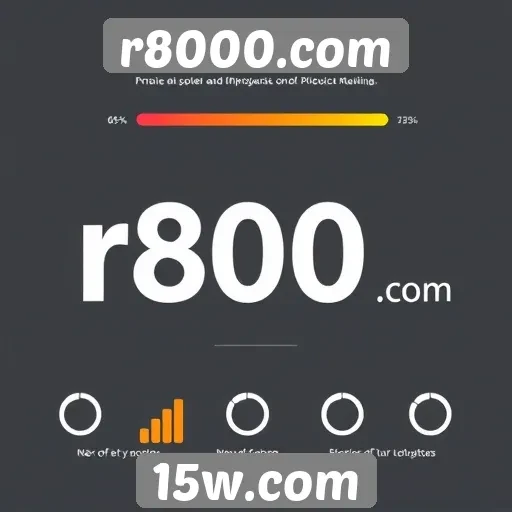Avaliação do desempenho do site r8000.com