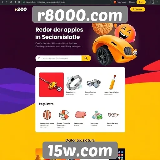 Usabilidade e design do site r8000.com